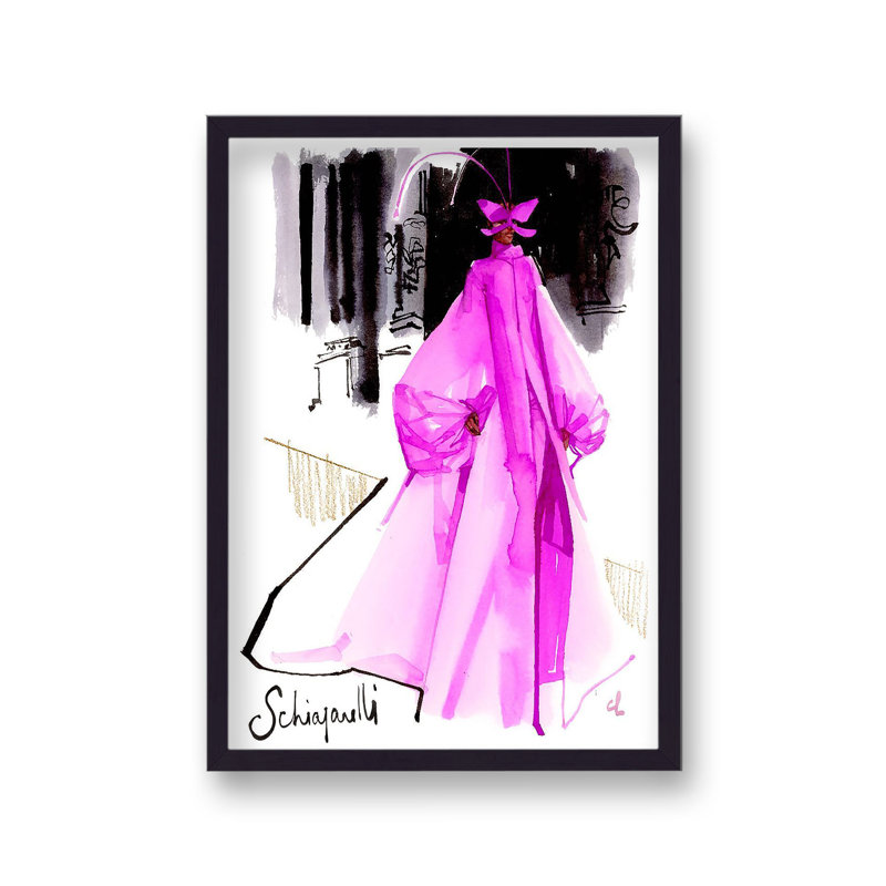 Schiaparelli Couture Print 2 by Marc Antoine Coulon - Single Picture Frame Print