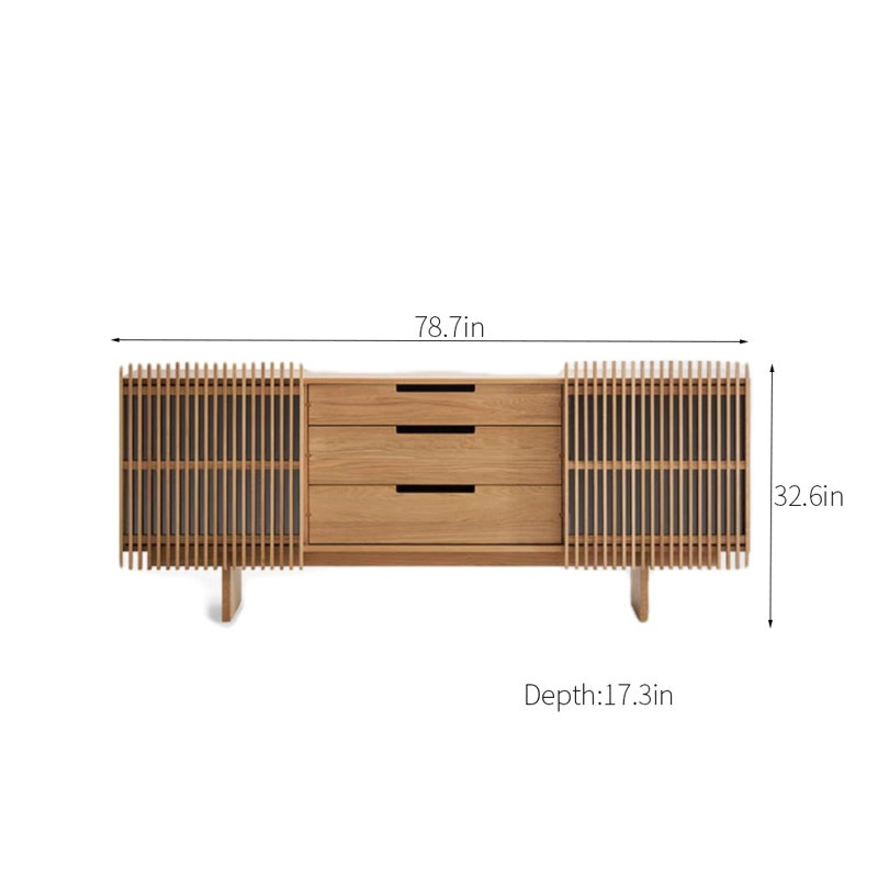 Armoire d'appoint Simple Storage, Brun orangé