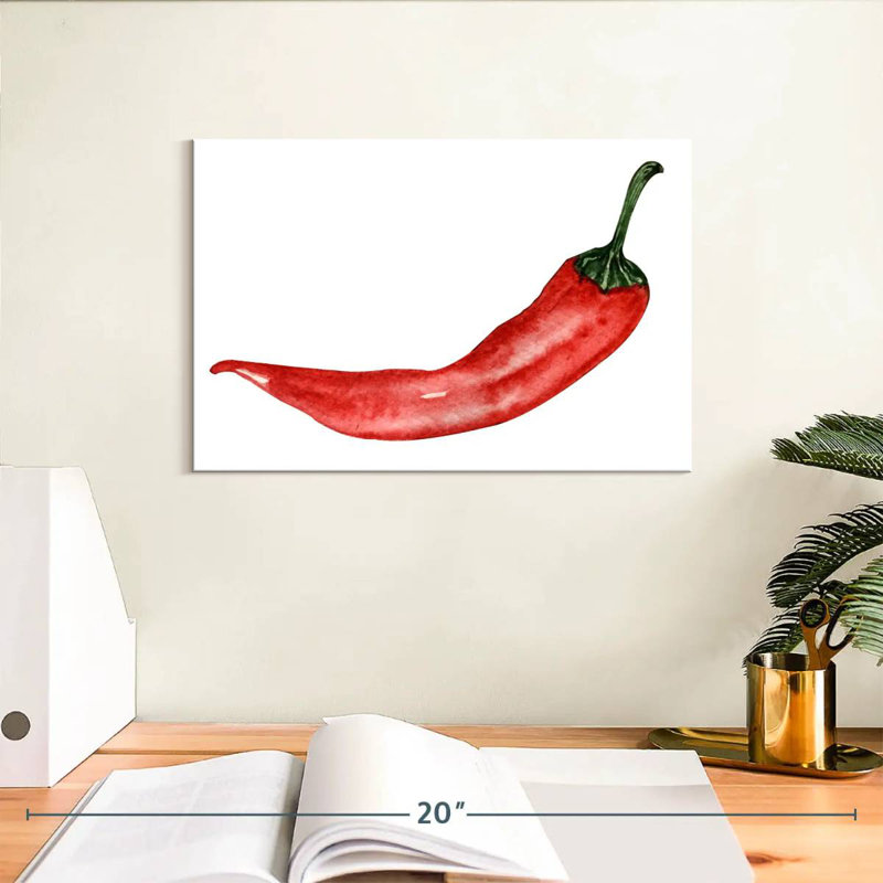 Chili Pepper, 8" H x 12" W