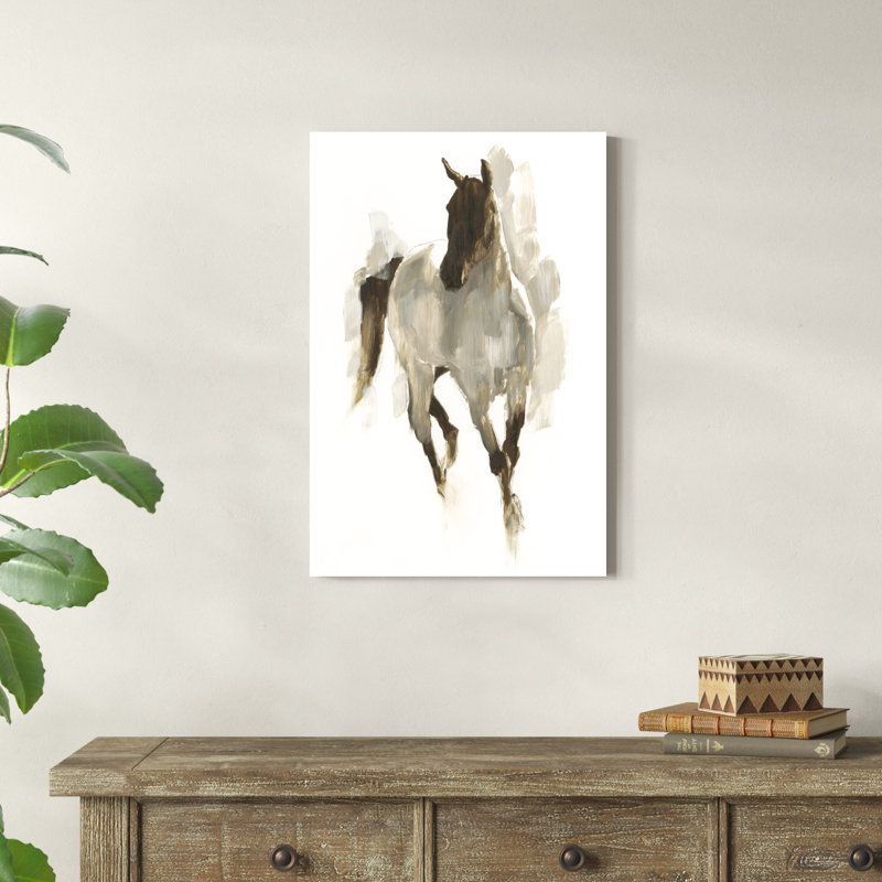 " Rustic Horse I " by Ethan Harper, 30" H x 20" W x 1" D