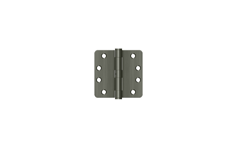 Steel Butt Bearing Hinge, Antique Nickel