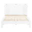 Lit escamotable double avec grands tiroirs de rangement - Lit mural pliable blanc pour petits appartements ou chambres d'amis-1089987350-1089987351