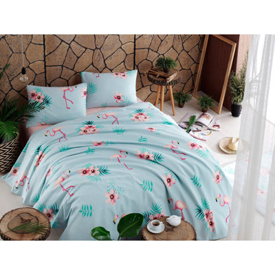 Cotton Floral Coverlet