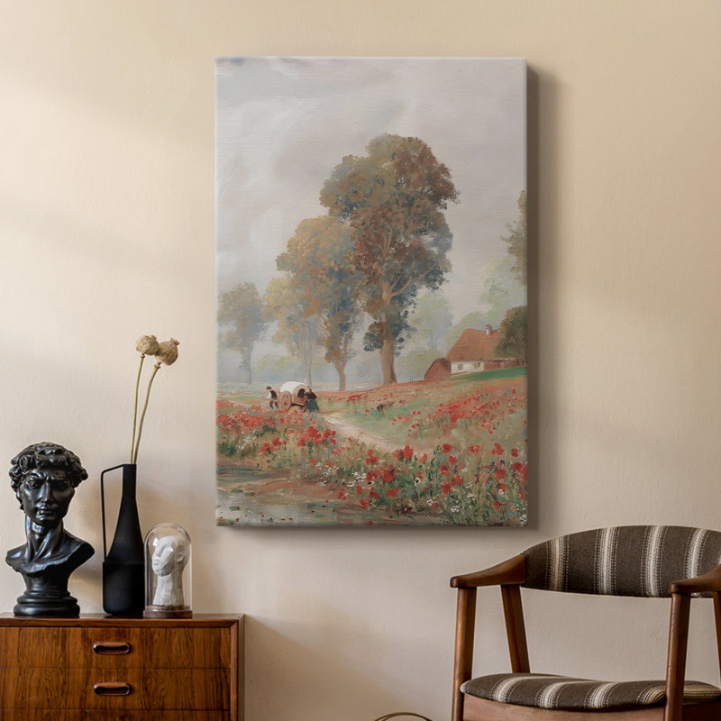 «Vintage Floral Print CCIVI», galerie sur mesure «Cavas»