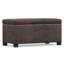 Repose-pieds rectangulaire avec rangement relevable Dover-1897544020