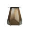 Table de cuisine ronde blanche de 53 po - Bureau en pierre frittée et base en métal pour une surface de salle à manger à 6 produits chimiques-1008297154
