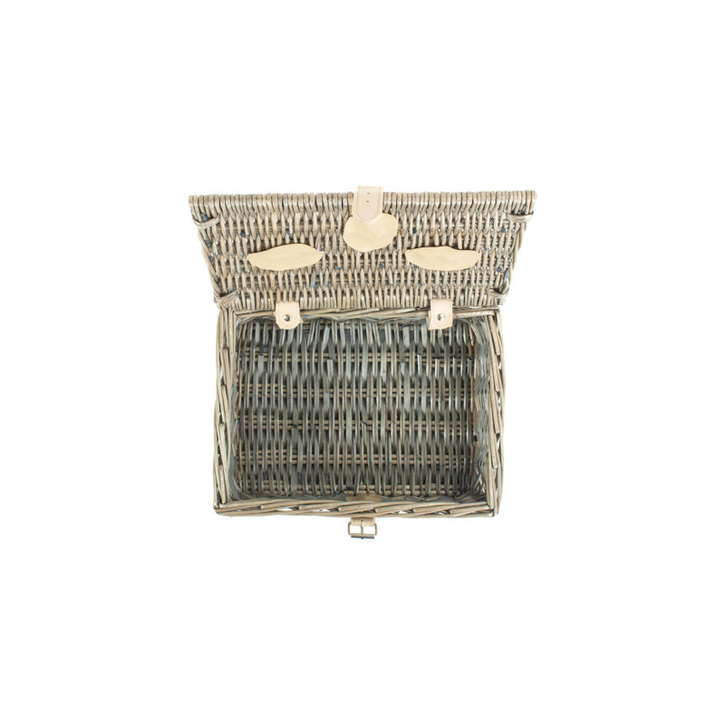 Wicker Split Willow Hamper Basket, 20cm W x 26cm D