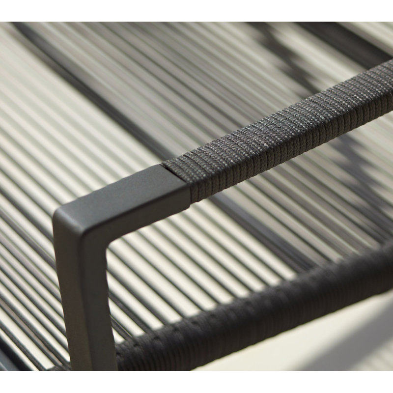Edge Metal Patio Dining Armchair