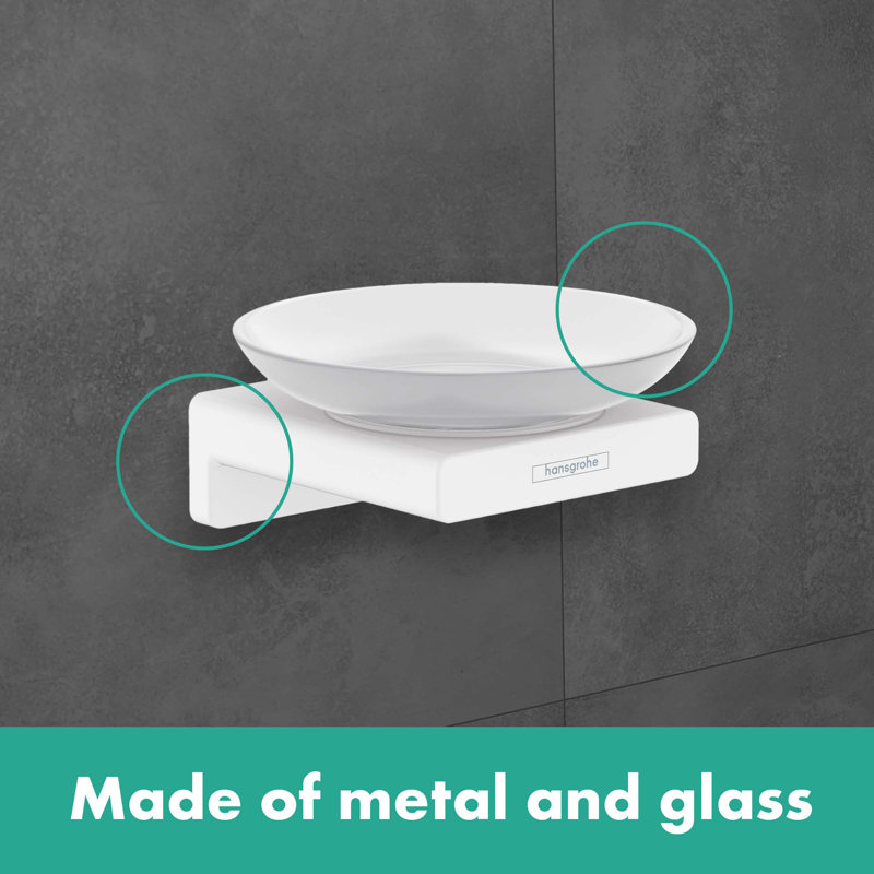 Hansgrohe AddStoris Soap Dish, Matte Black