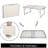 Small outdoor folding table