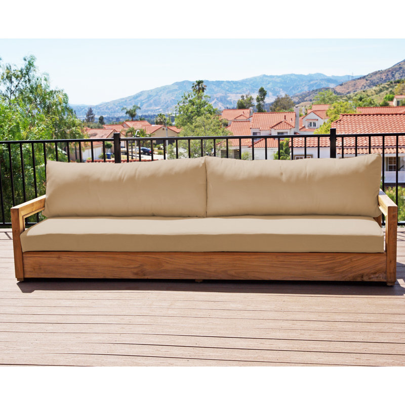 Chatsworth Outdoor 4 - Seat Patio Sofa, Cocoa