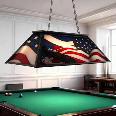 4 - Light Coloured Pool Table Lights Pendant