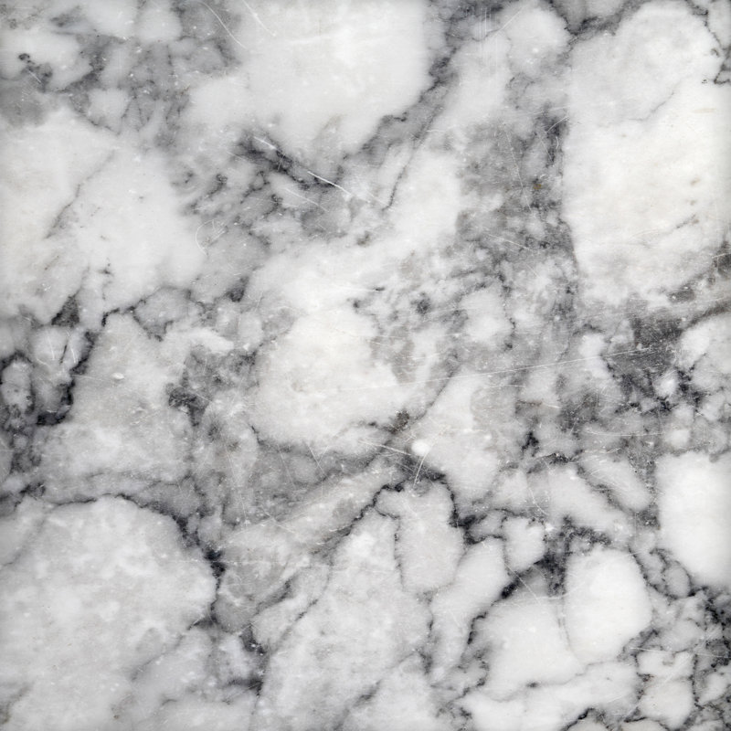 White Marble Texture 1 Piece Wrapped Canvas Wall Art, 51cm H x 51cm W