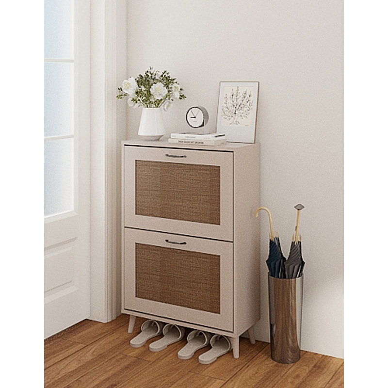 2-Tier Shoe Rack For Entryway