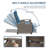 Adjustable Outdoor Recliner Chair With Built-In Table And Weather-Resistant Wicker-1040876946-1040876949
