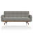 Bowman 79" Linen Square Arm Sleeper Sofa