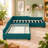 L-shaped Twin Size Daybed With Trundle, Daybed With Storage Drawer-1145715963