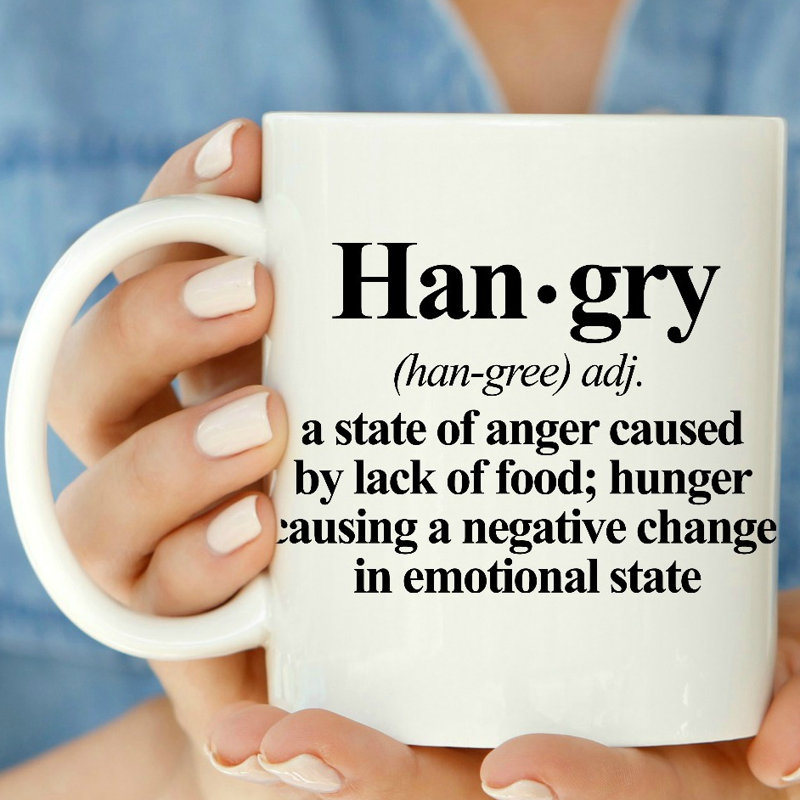 Grande tasse à café han-gry