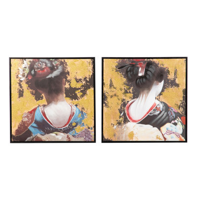 Gehisa - 2 Piece Painting on Canvas