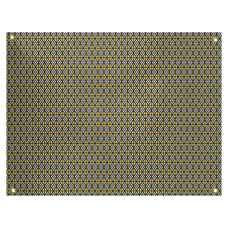 Tapisserie «Avicia Diamonds» par Katelyn Elizabeth, Intérieur / extérieur, H 60,5 po x l 81,5 po