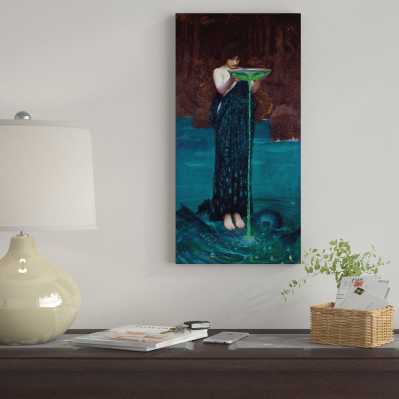 Circe Invidiosa - impression, H 19 po x l 10 po