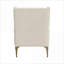 Fauteuil d'appoint moderne en chenille-217668651