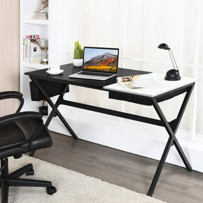 Gillium Rectangle Flip Top 120cm L Computer Table