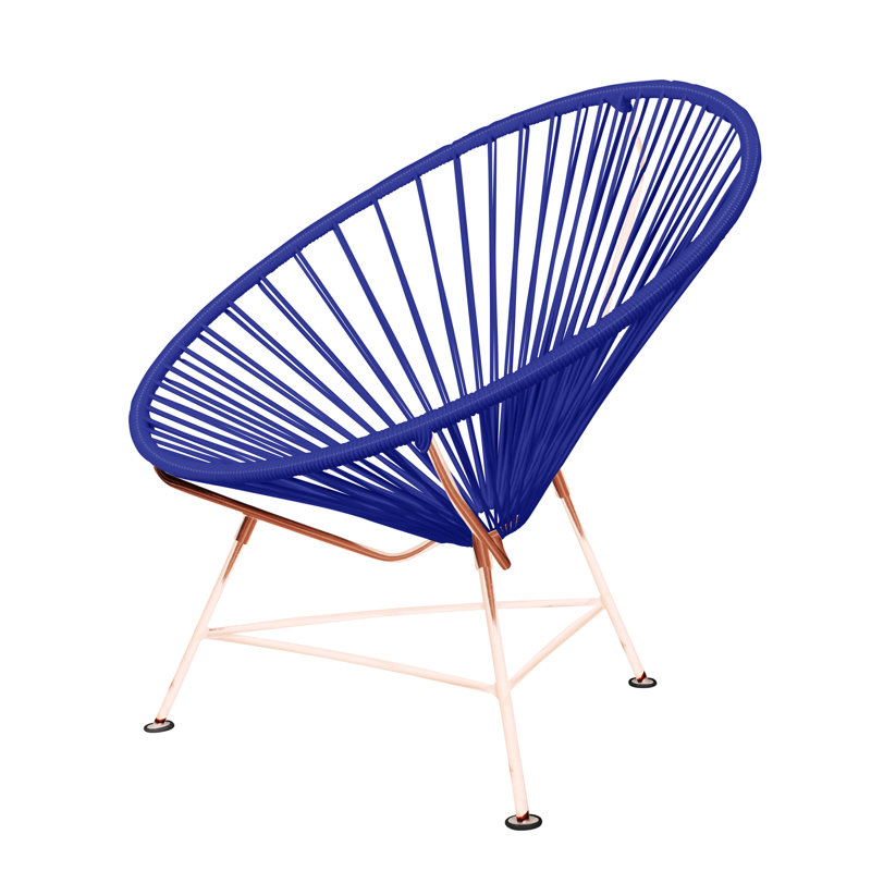 Méridienne Innit, Bleu marine / cuivre