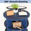 Blue 360 Rotating Shoe Cabinet 6 Layers-128664118-128664123