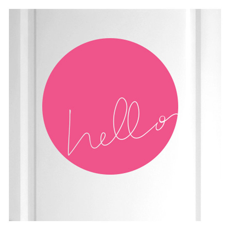 Wall Decal, Pink