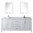 Daria 80'' Double Bathroom Vanity with Marble Top-97902713-97902717