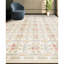 Hand-Knotted High-Quality Ivory and Gold Area Rug