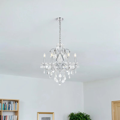 Dagmar 6-Light Dimmable Traditional Chandelier