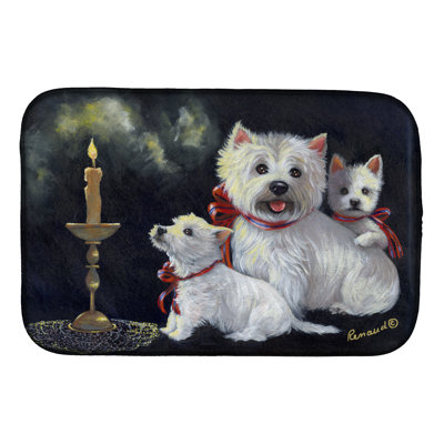 Tapis de séchage Westie's Aglow