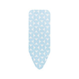 Brabantia Ironing Board Cover, Complete Set - Cover Fresh Breeze - Size C - 8mm Foam