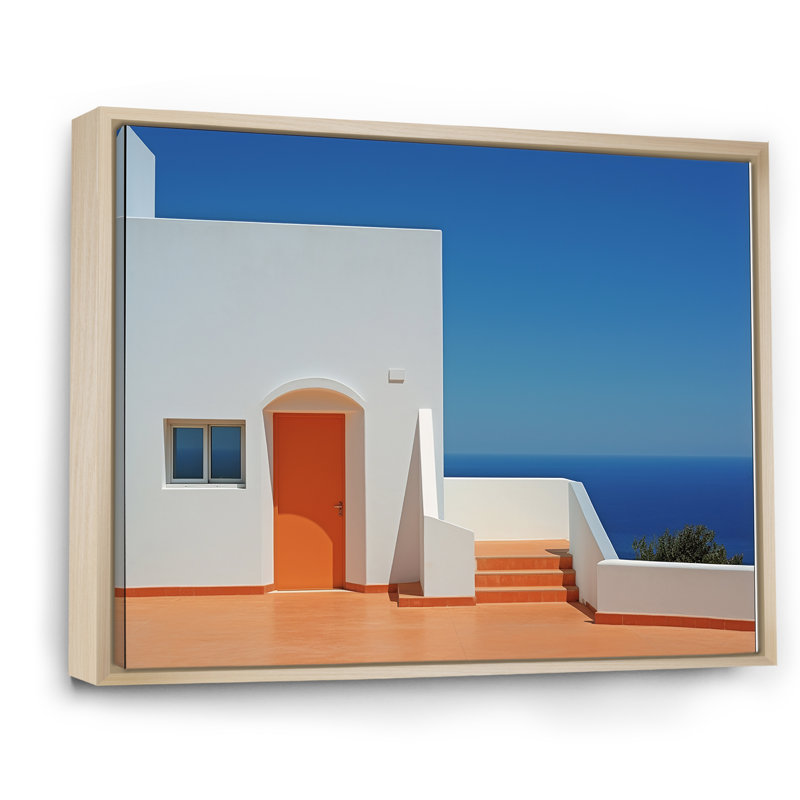 Grosvenor - Coastal Canvas Wall Art, H 12 po x l 20 po x P 1 po, Cadre naturel flottant