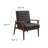 Jensen Vegan Leather Accent Chair -101174293-101174294