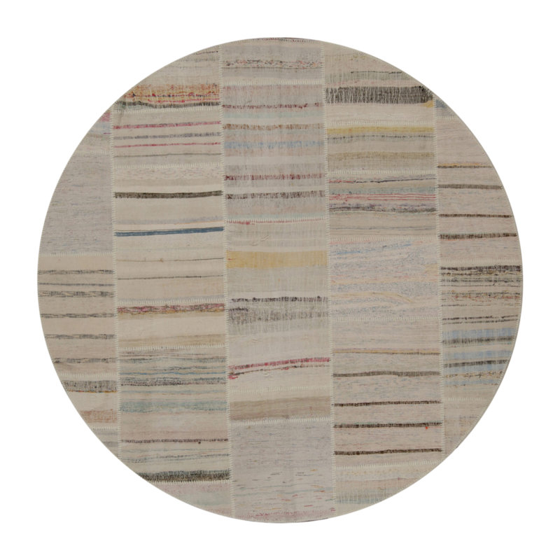 One-of-a-Kind Round 8’ Area Rug, Round 8'
