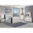 Isaiah White And Black Nightstand-903026877