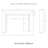 Modern Ember Everly Wood Fireplace Mantel Surround Overall Dimensions 72" x 54"- Interior Opening 48" x 42"-105265943-105265936