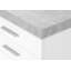 File Cabinet, Rolling Mobile, Storage Drawers, Printer Stand, Office, Work, White And Grey Cement Laminate, Contemporary, Modern