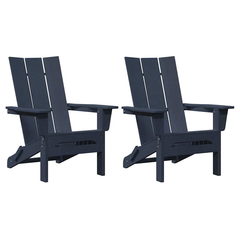 Outdoor Adirondack Chair, Navy
