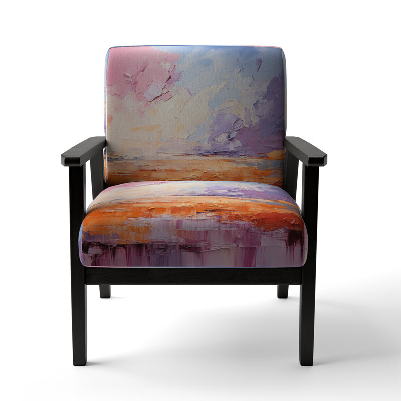 Blush Horizon II - Fauteuil rembourré moderne