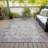 Machine Washable Indoor/Outdoor Xhevrie Taupe Rug-112122869