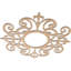 Médaillon de plafond en bois Dijon-63411795-63411817
