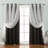 Tulle Polyester Room Darkening Curtain Panels-20297528-20452292
