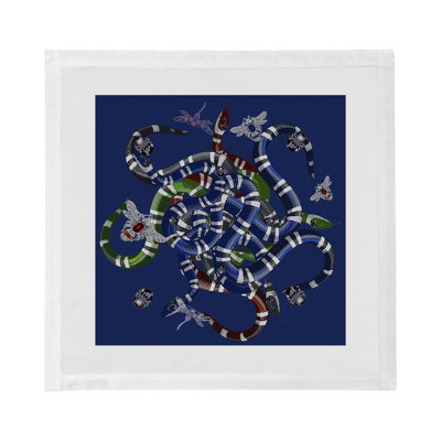 Ouroboros Cotton Sateen Dinner Napkins