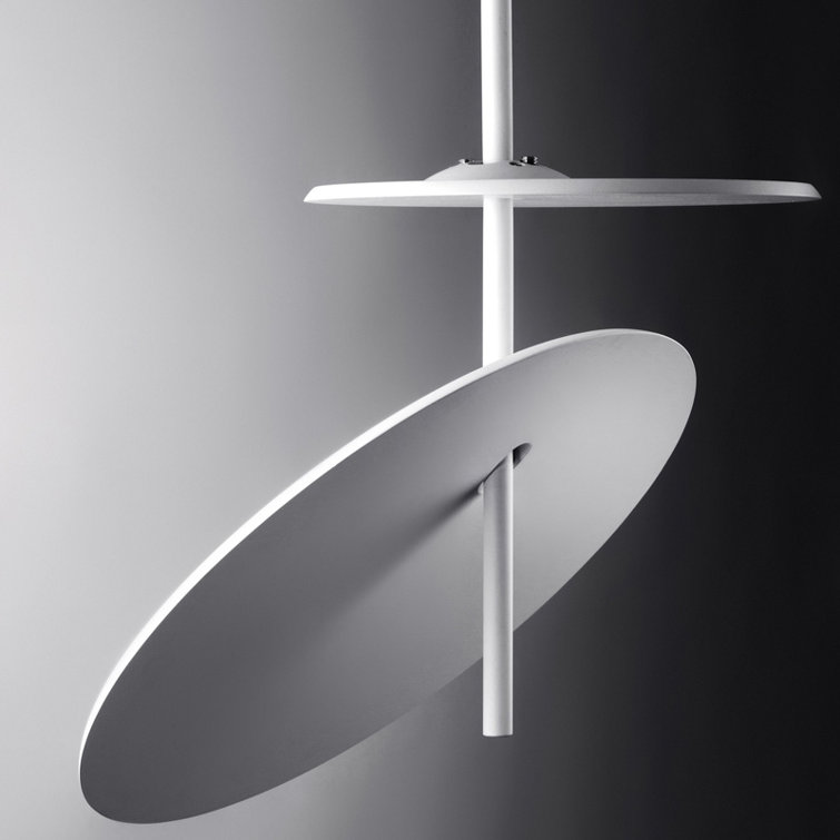 Lua 2-Light LED Unique / Statement Geometric Chandelier