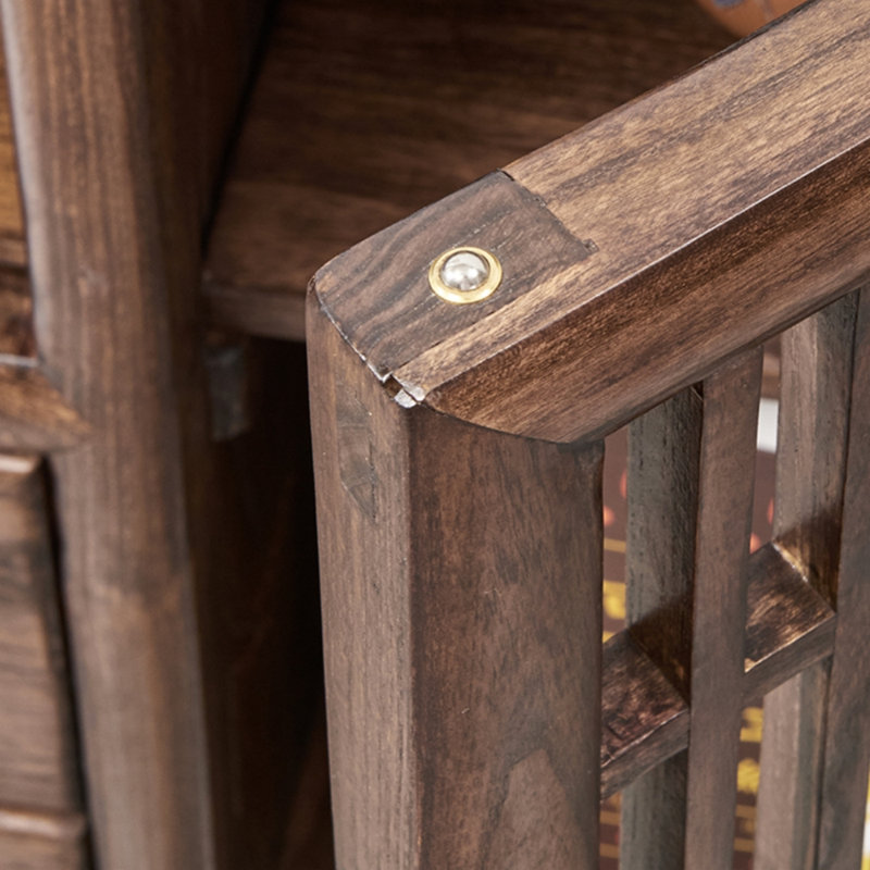 Solid Wood Storage Porch Cabinet