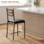 Tabourets de bar, tabourets de bar en bois, chaise de bar rembourrée en similicuir-1532569744-1532569759